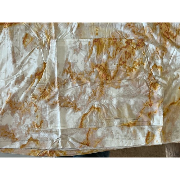 Susan Graver Regular Printed Cool Touch Knit Tunic MANGO NWOT SIZE L - Picture 3 of 7